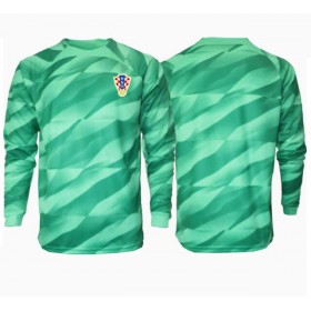 Pánské fotbalový oblečení Chorvatsko Brankář Venkovní košile ME 2024 Dlouhým Rukávem